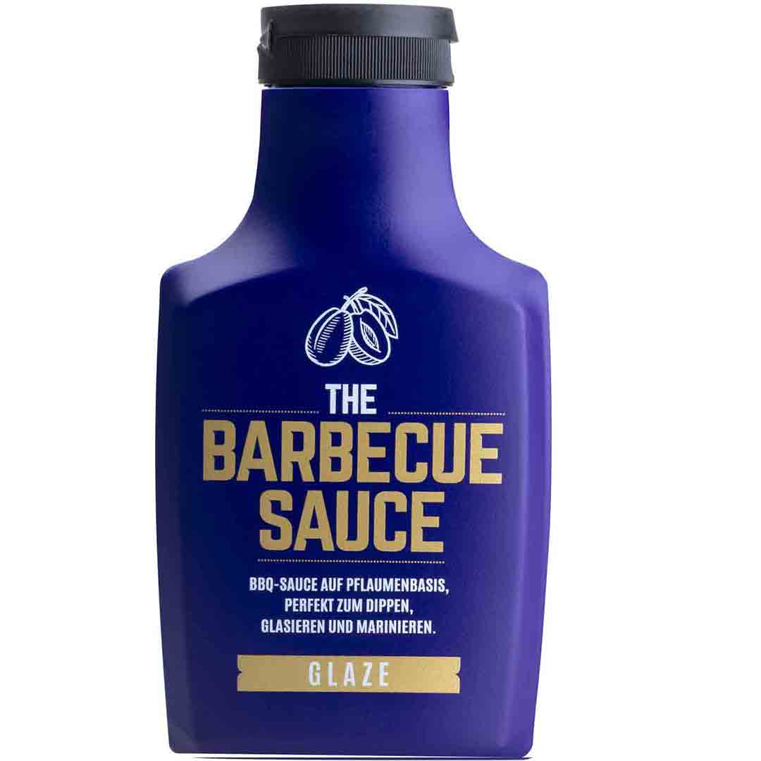 BBQ Sauce auf Pflaumenbasis. World Champion Grillsauce, USA.