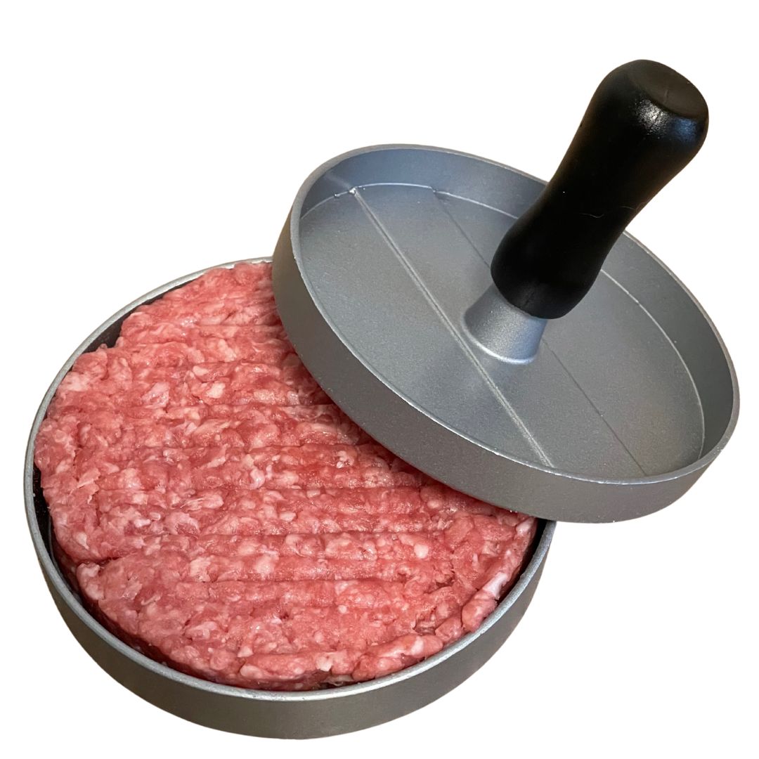 Grill & BBQ Saucen Set "BBQ BURGER" mit Burgerpresse