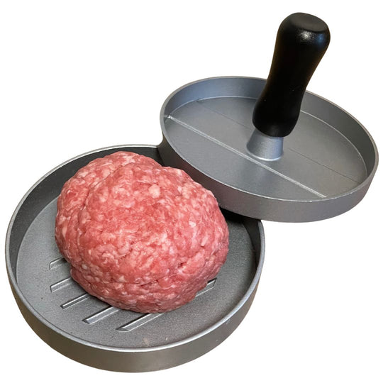 Grill & BBQ Saucen Set "BBQ BURGER" mit Burgerpresse