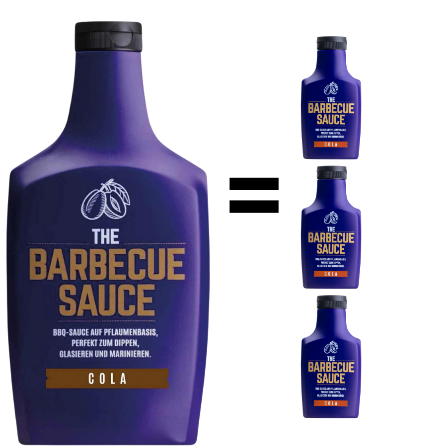 BigBoy 1100g Sparflasche - Mehr BBQ Sauce fürs Geld.